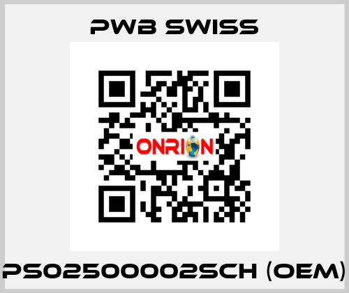 PS02500002SCH (OEM) PWB Swiss