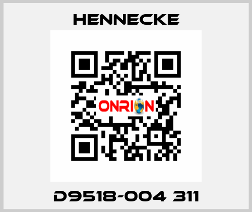 D9518-004 311 Hennecke