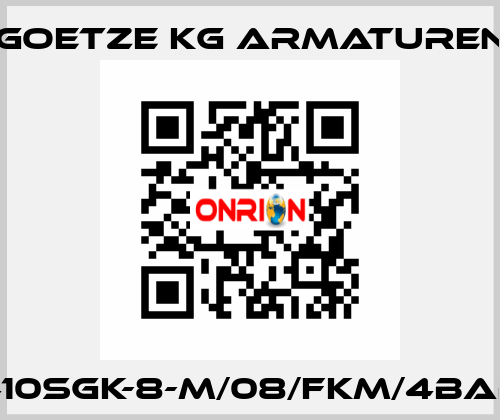 410sGK-8-m/08/FKM/4bar Goetze KG Armaturen