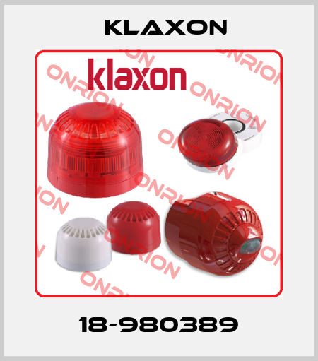 18-980389 Klaxon