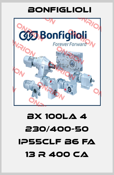BX 100LA 4 230/400-50 IP55CLF B6 FA 13 R 400 CA Bonfiglioli