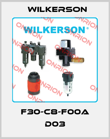 F30-C8-F00A D03 Wilkerson
