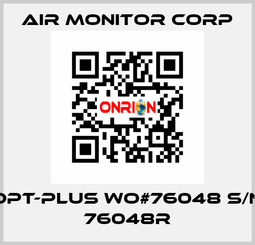 DPT-plus WO#76048 S/N 76048R AIR MONITOR CORP