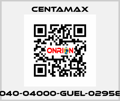 0040-04000-GUEL-029587 CENTAMAX