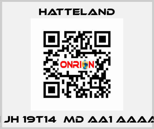 1 JH 19T14  MD AA1 AAAA HATTELAND