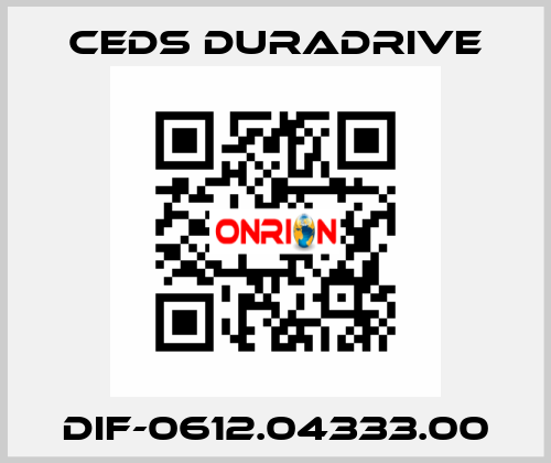 DIF-0612.04333.00 Ceds Duradrive