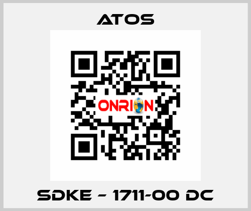 SDKE – 1711-00 DC Atos