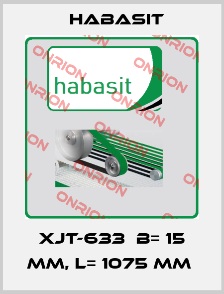 XJT-633  B= 15 MM, L= 1075 MM  Habasit