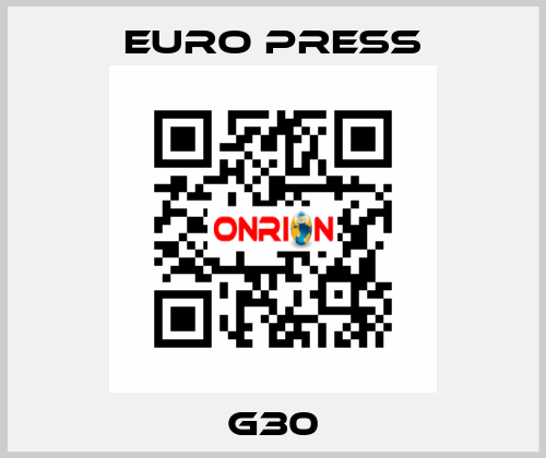 G30 Euro Press