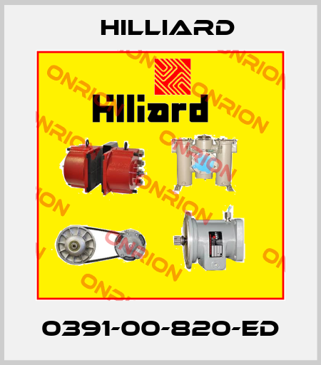 0391-00-820-ED Hilliard