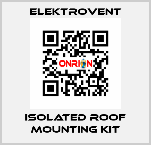 Isolated roof mounting kit ELEKTROVENT