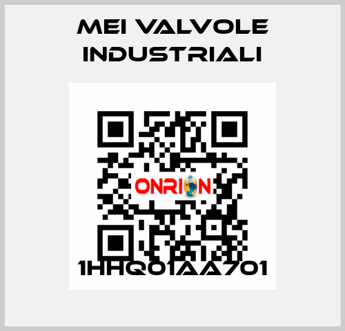 1HHQ01AA701 MEI VALVOLE INDUSTRIALI