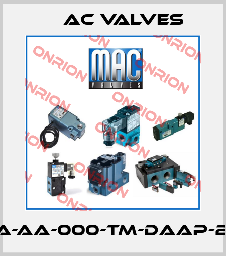 82A-AA-000-TM-DAAP-2DA МAC Valves