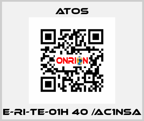 E-RI-TE-01H 40 /AC1NSA Atos