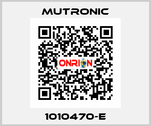 1010470-E Mutronic