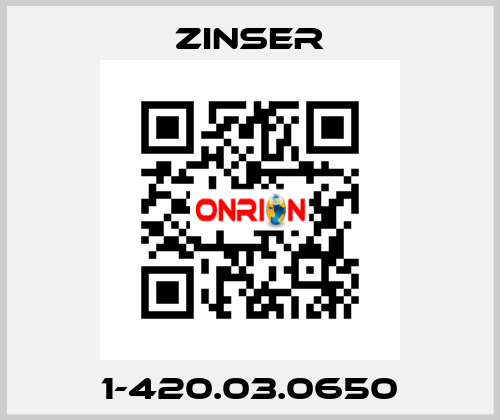 1-420.03.0650 Zinser