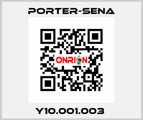 Y10.001.003  PORTER-SENA