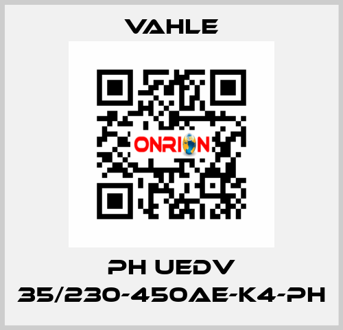 PH UEDV 35/230-450AE-K4-PH Vahle