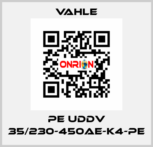 PE UDDV 35/230-450AE-K4-PE Vahle