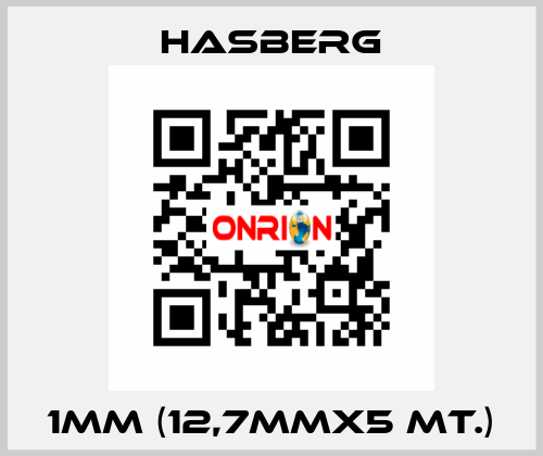 1MM (12,7MMX5 MT.) Hasberg