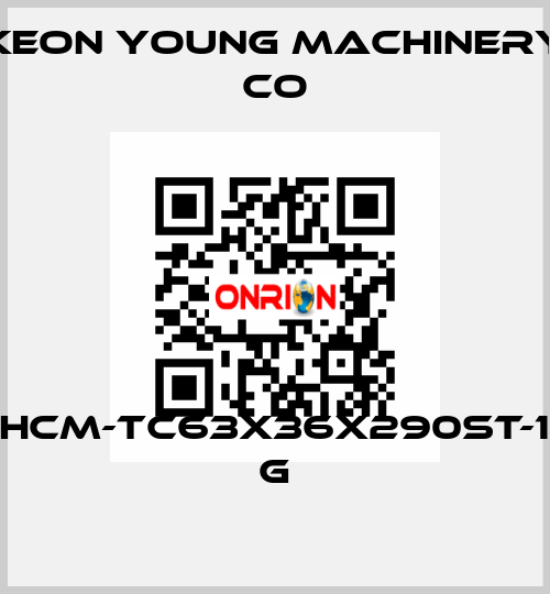 KHCM-TC63X36X290ST-1B G Keon Young Machinery Co