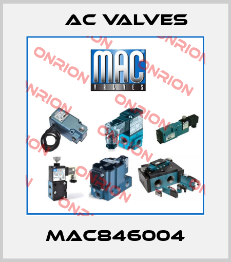 MAC846004 МAC Valves