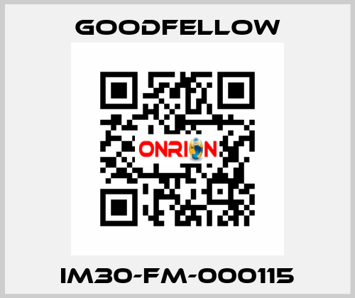 IM30-FM-000115 Goodfellow