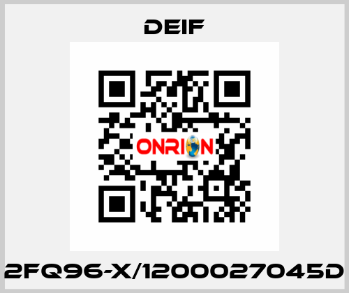 2FQ96-x/1200027045D Deif