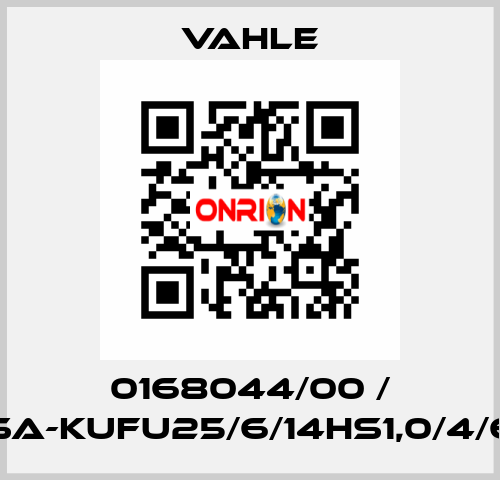 0168044/00 / SA-KUFU25/6/14HS1,0/4/6 Vahle