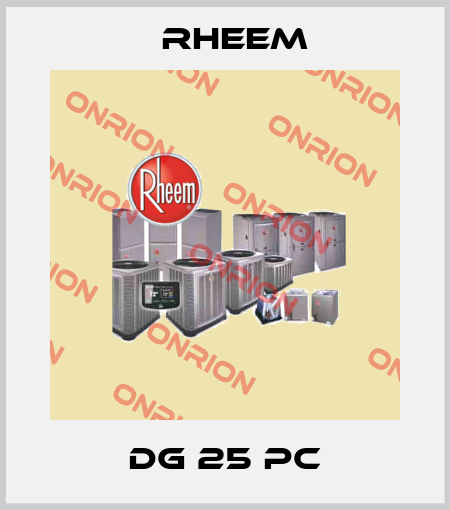 DG 25 PC RHEEM