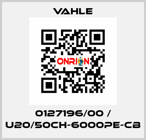 0127196/00 / U20/50CH-6000PE-CB Vahle