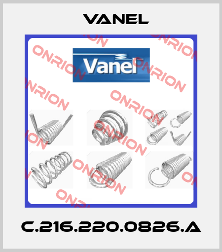 C.216.220.0826.A Vanel