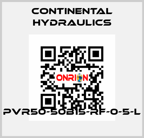 PVR50-50B15-RF-0-5-L Continental Hydraulics