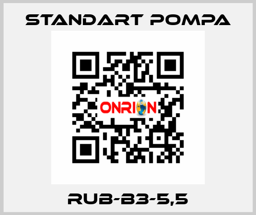 RUB-B3-5,5 STANDART POMPA