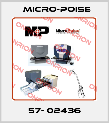 57- 02436 Micro-Poise
