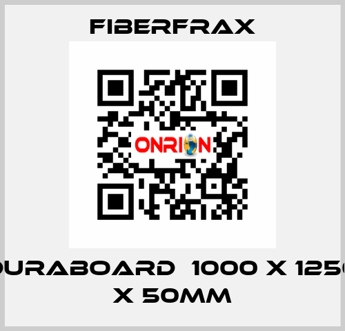 Duraboard  1000 x 1250 x 50mm Fiberfrax