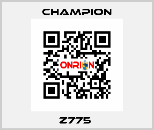 Z775  Champion