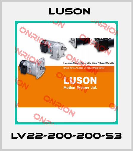 LV22-200-200-S3 Luson