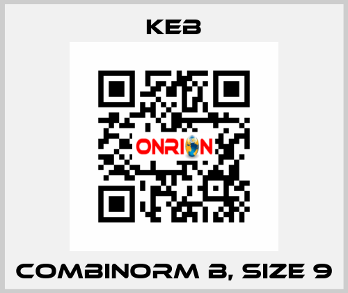 COMBINORM B, Size 9 KEB