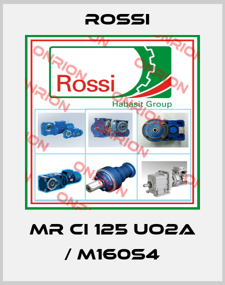 MR CI 125 UO2A / M160S4 Rossi