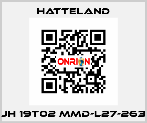 JH 19T02 MMD-L27-263 HATTELAND