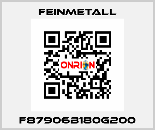 F87906B180G200 FEINMETALL