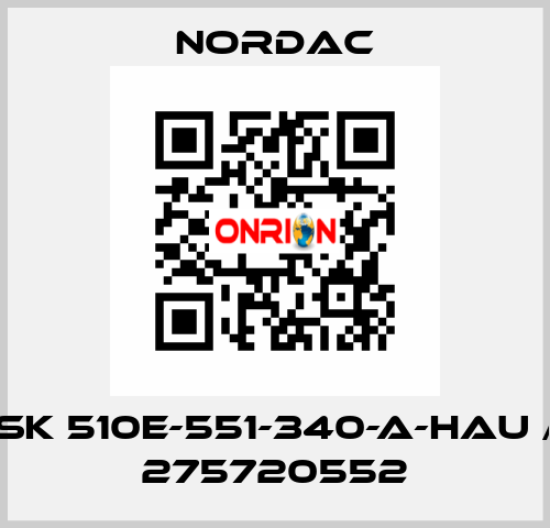 SK 510E-551-340-A-HAU / 275720552 NORDAC