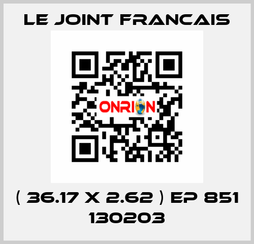 ( 36.17 x 2.62 ) EP 851 130203 LE JOINT FRANCAIS