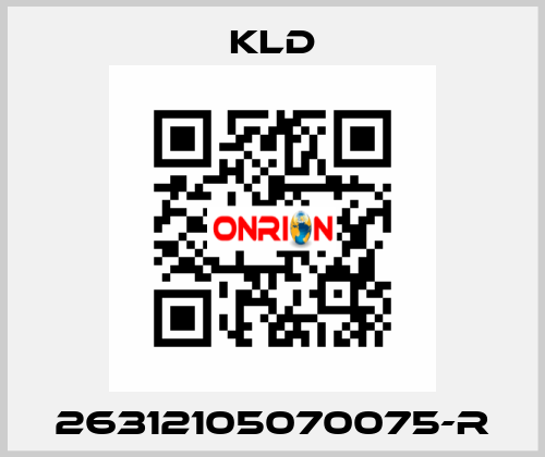 26312105070075-R KLD