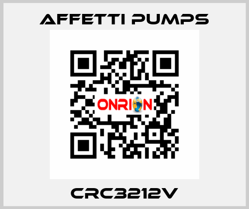 CRC3212V Affetti pumps