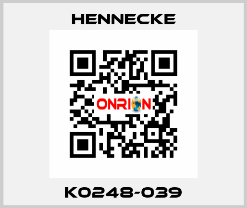 K0248-039 Hennecke