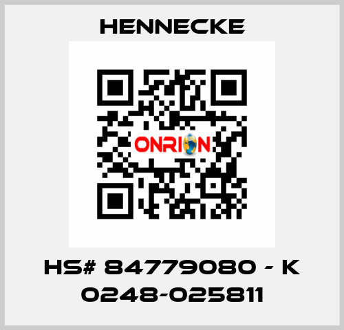 HS# 84779080 - K 0248-025811 Hennecke