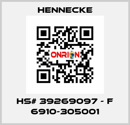 HS# 39269097 - F 6910-305001 Hennecke