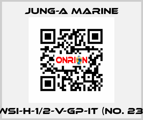 WSI-H-1/2-V-GP-IT (No. 23) JUNG-A MARINE